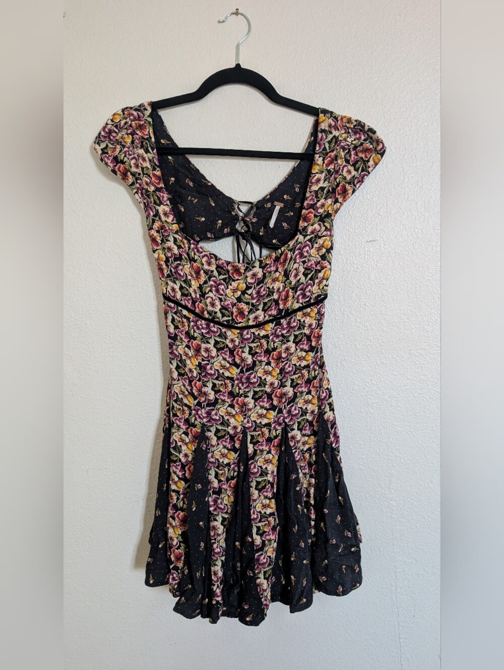 Free People Ponderosa Floral Mini Dress